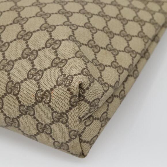 GUCCI GG Supreme Web Sherry Line Tote Bag Pvc Beige 002 123 002 123 - Picture 12 of 16